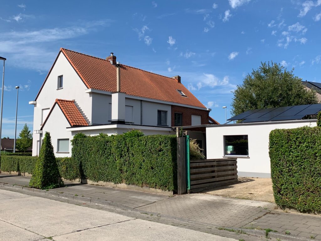 Gevelrenovatie crepi Torhout
